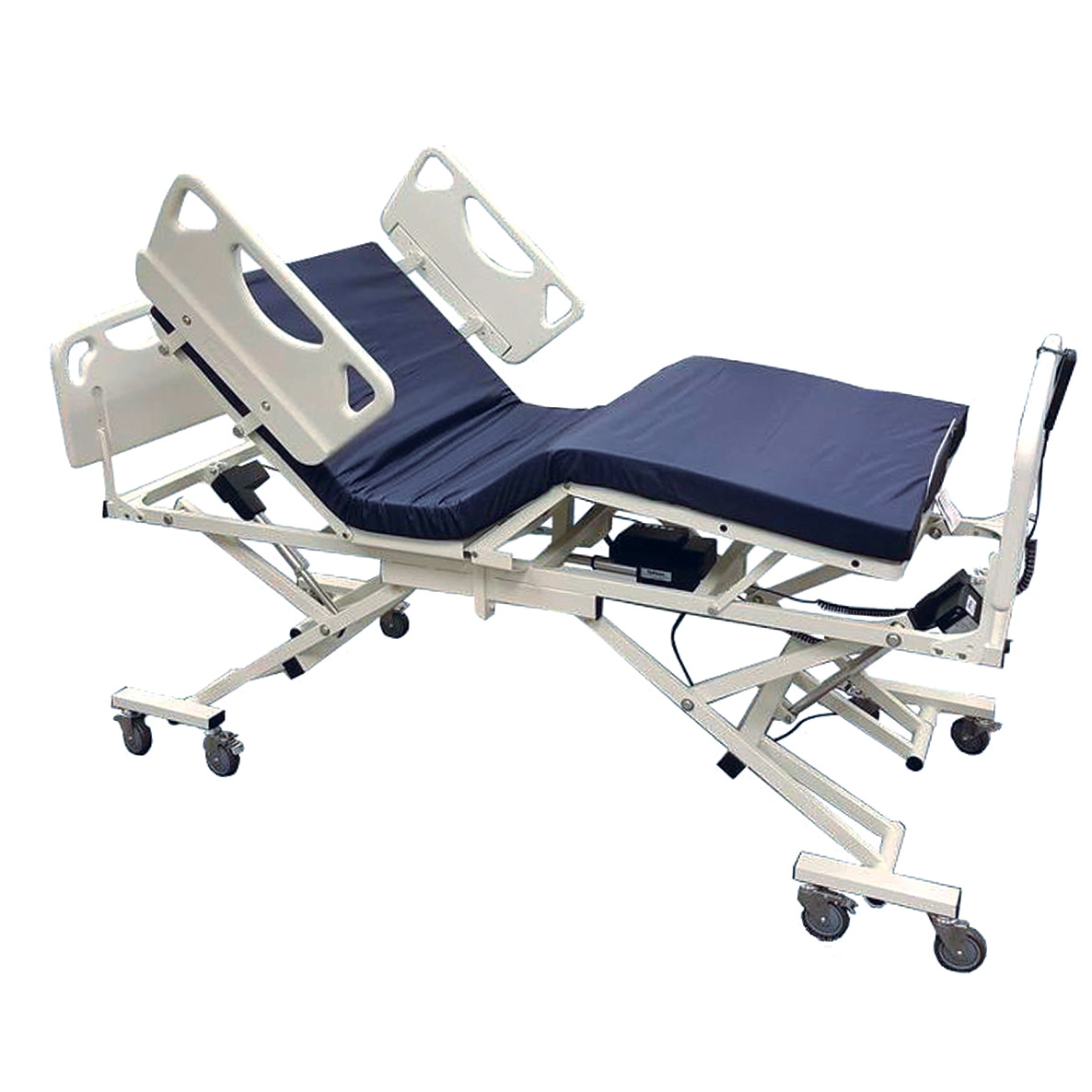 Phoenix Refurbished Tuffcare Century 5 motor Hospital Bed T7036 abd T7042 with High Low and Reverse Trendellenburg