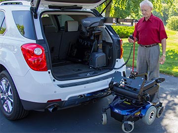 Phoenix scooter carrier for car